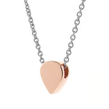 Rose Gold and silver Baby Lotus Petal Necklace or Anklet