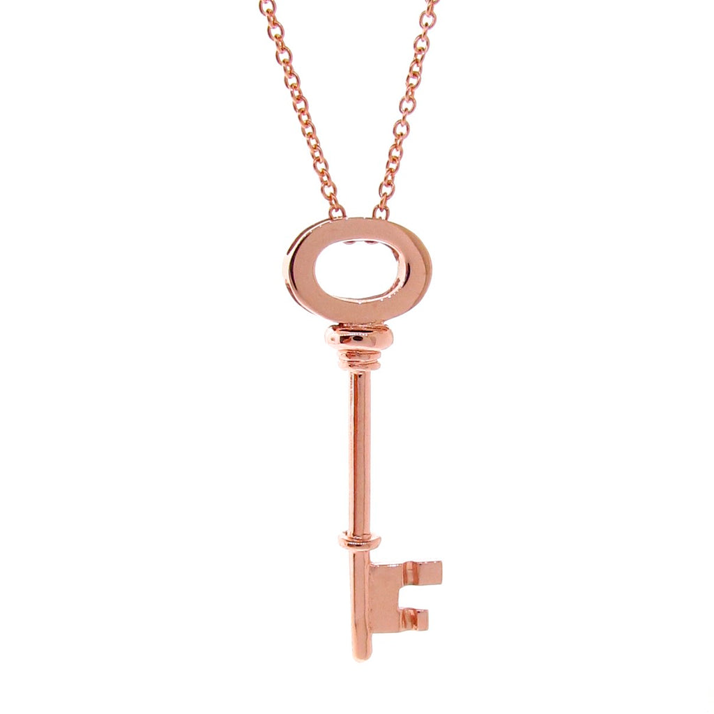 Rose Gold Key Pendant