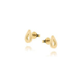 Yellow Gold Travelling Warrior Drop stud
