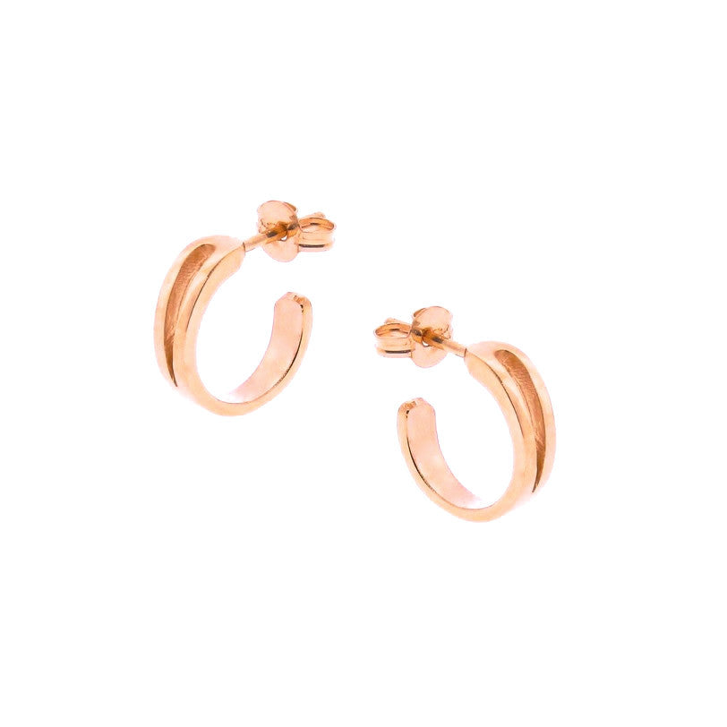 Rose Gold Mini Travelling Hoops