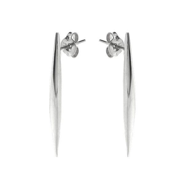 Sterling Silver Comet tail stud Earrings