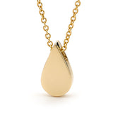 Yellow Gold 'Baby Tear Drop' Pendant
