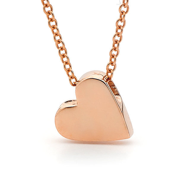 Rose Gold Baby Heart Pendant