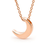 Rose Gold Baby Moon Pendant