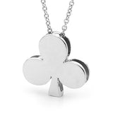 Sterling Silver 'Queen of Clubs' Pendant