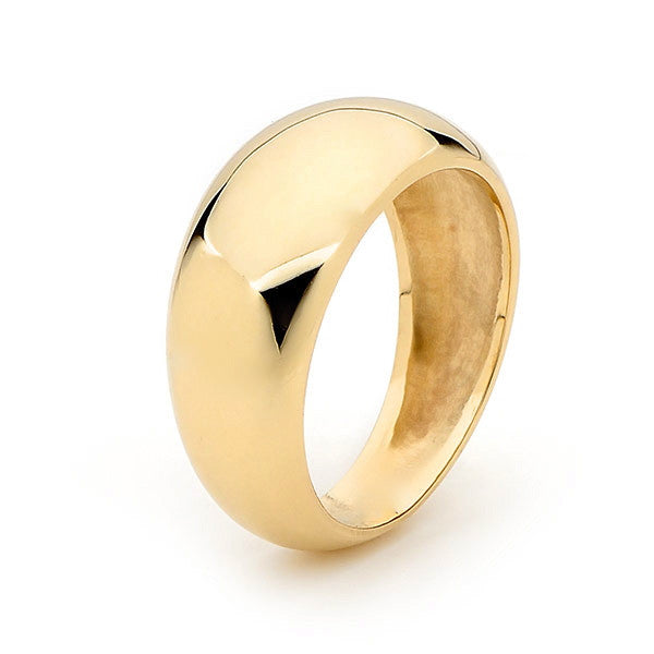 Yellow Gold Eclipse Ring