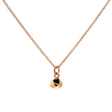 Rose Gold Small Chubby Crystal Pendant