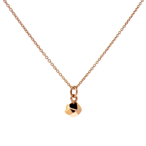 Rose Gold Small Chubby Crystal Pendant