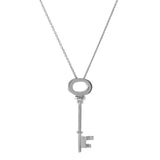 Sterling Silver Key Pendant