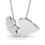Sterling Silver '3 Hearts' Necklace